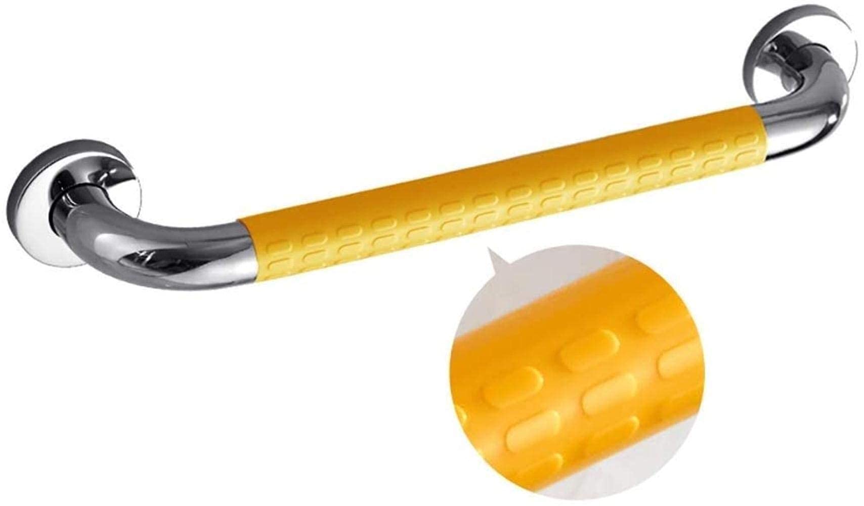 Fkxsxaz Women's Yellow Grab Bars Bar, Rails,Elderly Pregnant With Disabilities, Safety Non-Slip Barrier-Free Bathroom Handrail, Bathtub, Toilet, Kitchen Accessories,Wh,-68Cm