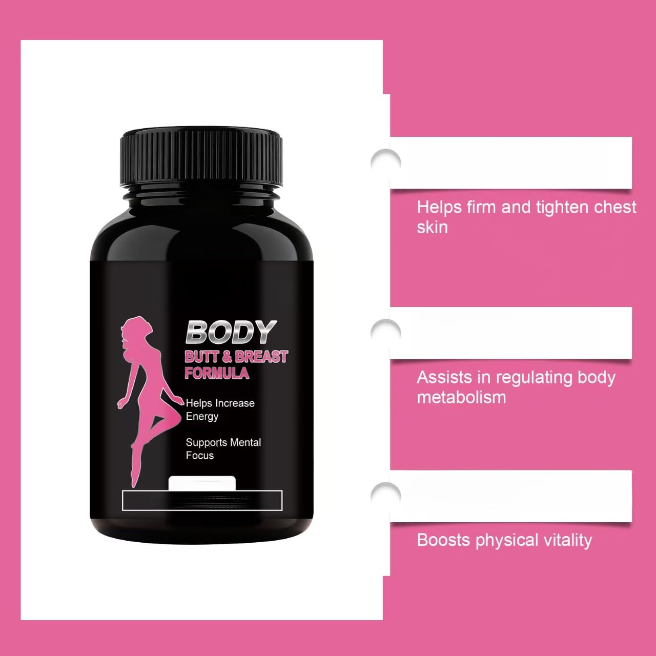 per la crescita dei glutei e l'aumento del seno per vita sottile | Modella le curve perfette del seno