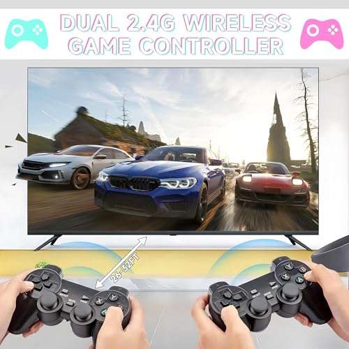 Maleyt Retro Game Player Console Retro Game Stick with 42,000+ Games, Hdmi Output Game Stick, TV-Connectable Game Stick, Plug and Retro Play Video Games for Tv, Wireless Game Stick(256GB) - Image 3