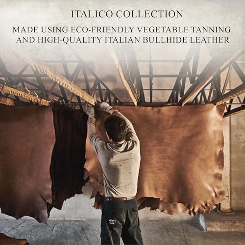 Tony Perotti Italian Leather Men's Money Clip Wallet With Pocket - Magnetic Money Clip Outside and Credit Card Slots - Eco-Friendly Tanned Full Grain Leather Wallet Made in Italy3