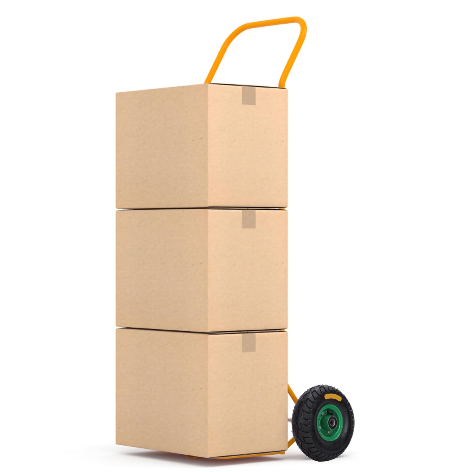 Ruota Gonfiabile per Carrello 10,5 Pollici in Gomma con Cuscinetto 260x70mm Capacità Carico 250kg