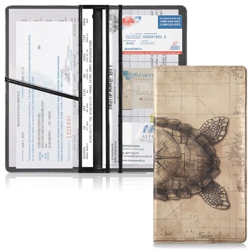 Organizador de Documentos de Cuero PU miniatura 2