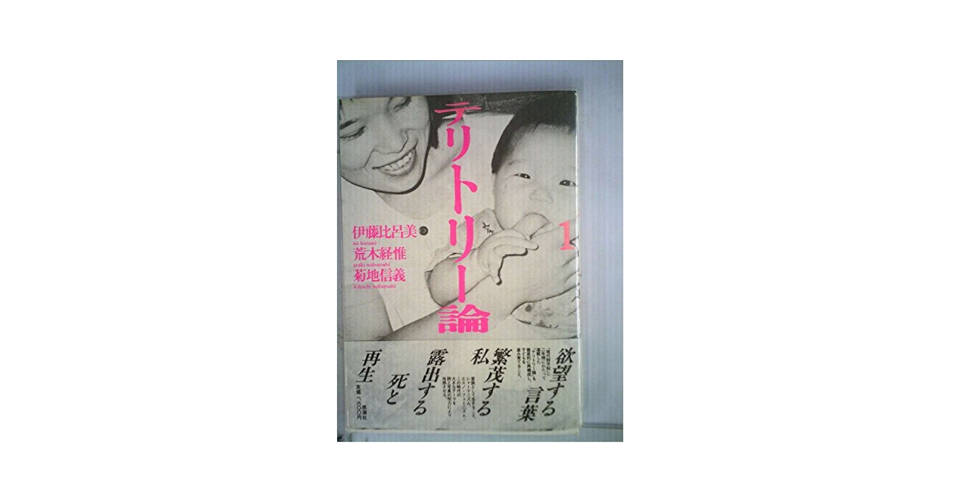 テリトリー論　伊藤比呂美 テリトリー論 / 伊藤比呂美 [25444] | 書肆田高