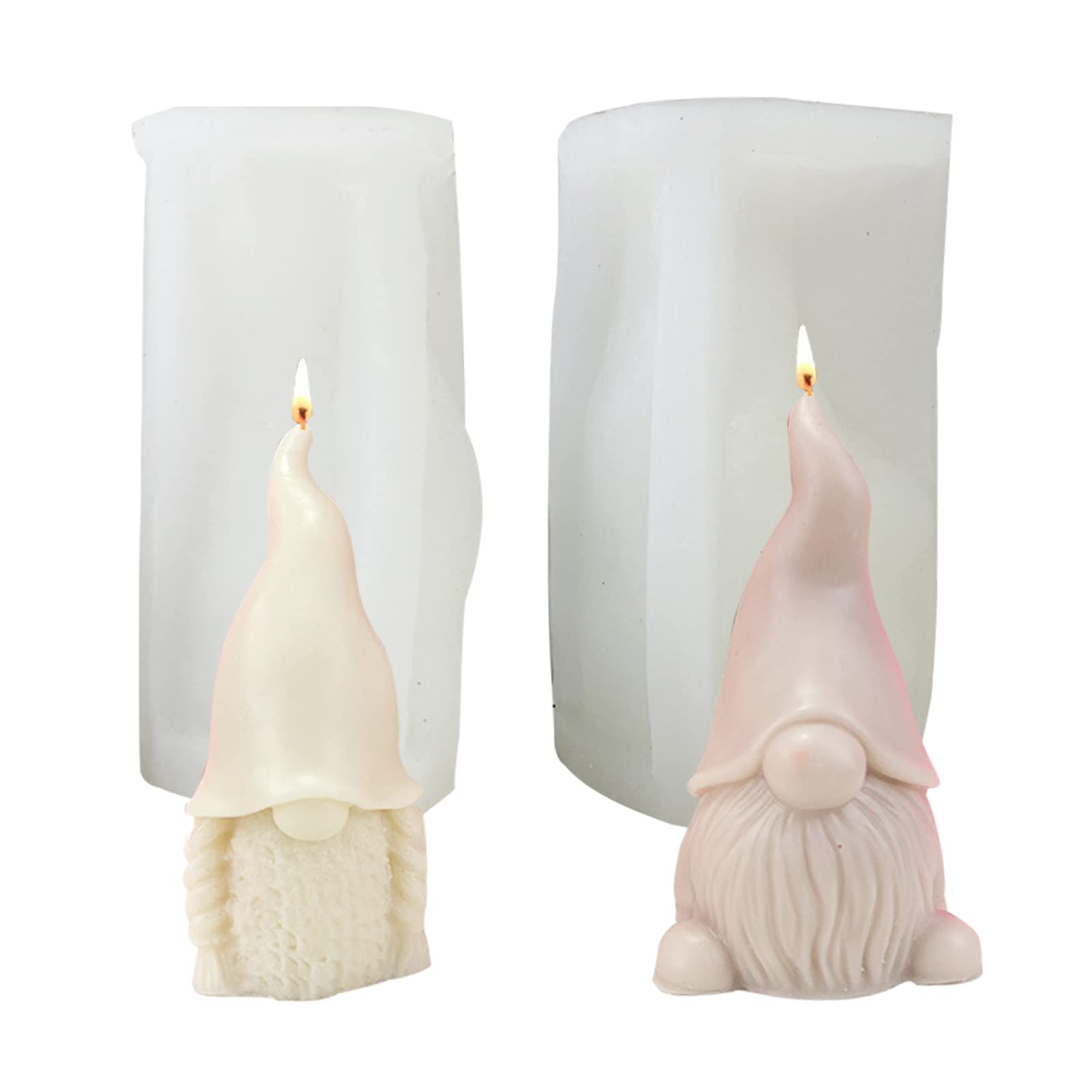 2 Pièces Moules En Silicone Pour Gnome De Noël WISIRENT | FindTheDeal