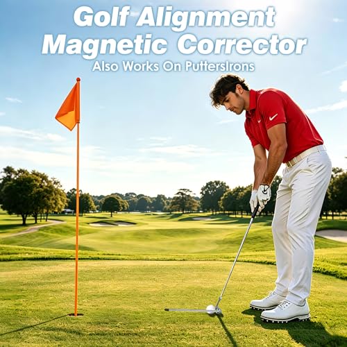 Bâton d'alignement de golf noir réglable pour stabiliser la posture du corps - 6