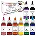 Chefmaster by US Cake Supply 2-ounce Liquid Candy Food Color 8 Bottle Kit with Mixing Wheel