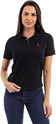 Camisa Polo Feminina Piquet Viscose Dry Premium Leve Acinturada Básica Casual Conforto Elegância Praticidade trabalho dia a dia