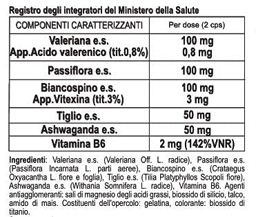 RELAXY 24 - Integratore Naturale Rilassante e