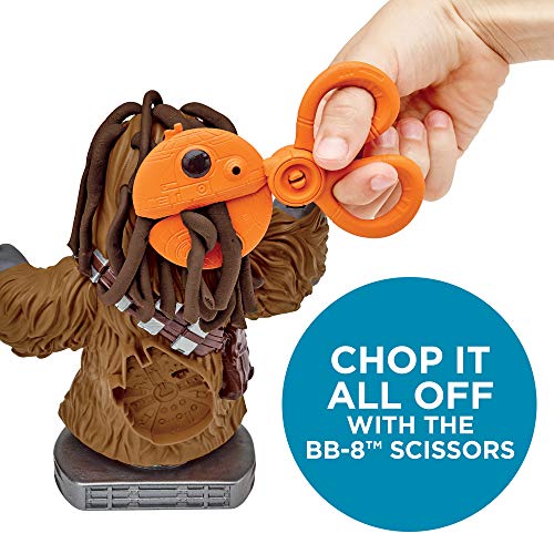 Hasbro E1934 - Play-Doh - Disney Star Wars - Chewbacca, Frisierspaß – Bild 5