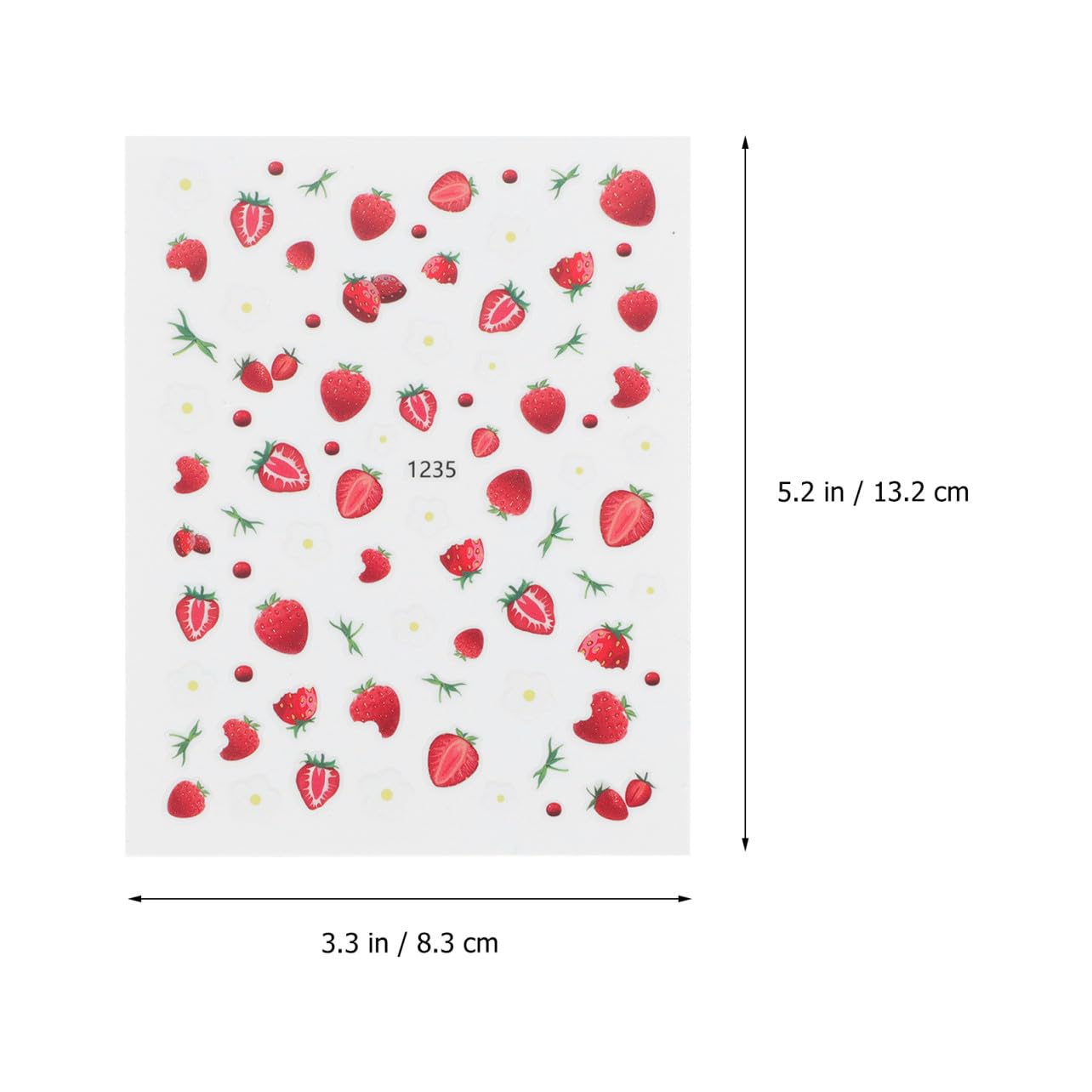 5 Set Adesivi Per Unghie Fiori Decorazioni Autoadesive Per Nail Art Per Manicure Diy E Decorazioni Unghie Facili Applicare E Design Per Look Unico 6 Fogli*5