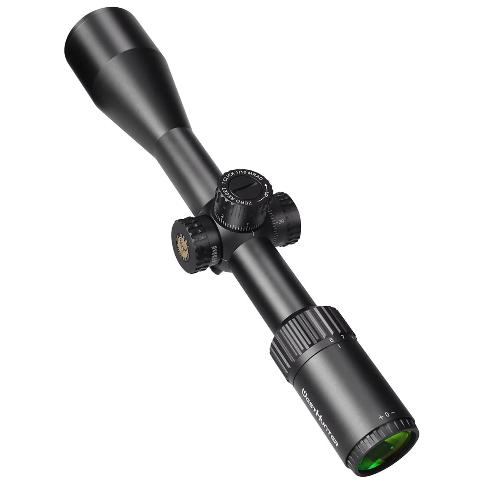 WestHunter HD GEN2 FFP Mira Telescópica de Precisión, Tubo 30mm, Retícula Grabada, 1/10 MIL, Zero Stop/Reset - Indicada Únicamente para Actividades Deportivas