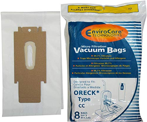 Oreck Vacuum Cleaner Bags To Fit Style Cc; And All Xl Upright Models 8 Pk.; New