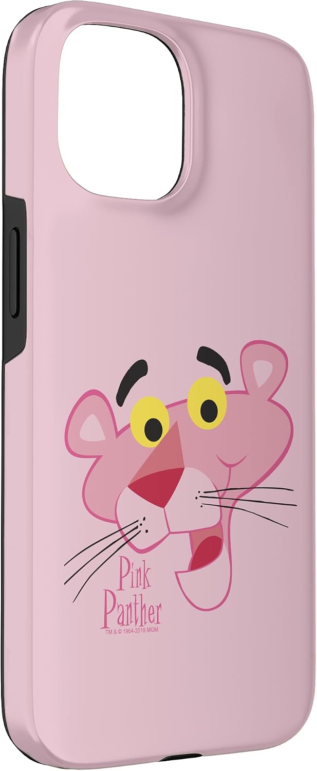 iPhone 15 The Pink Panther Big Face Case