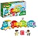 LEGO 10954 Duplo Le Train des Chiffres - Apprendre à Compter, Jouet d’Apprentissage, Jeu Éducatif, Ludique, avec Briques, pour Bébé 18 Mois, Cadeau