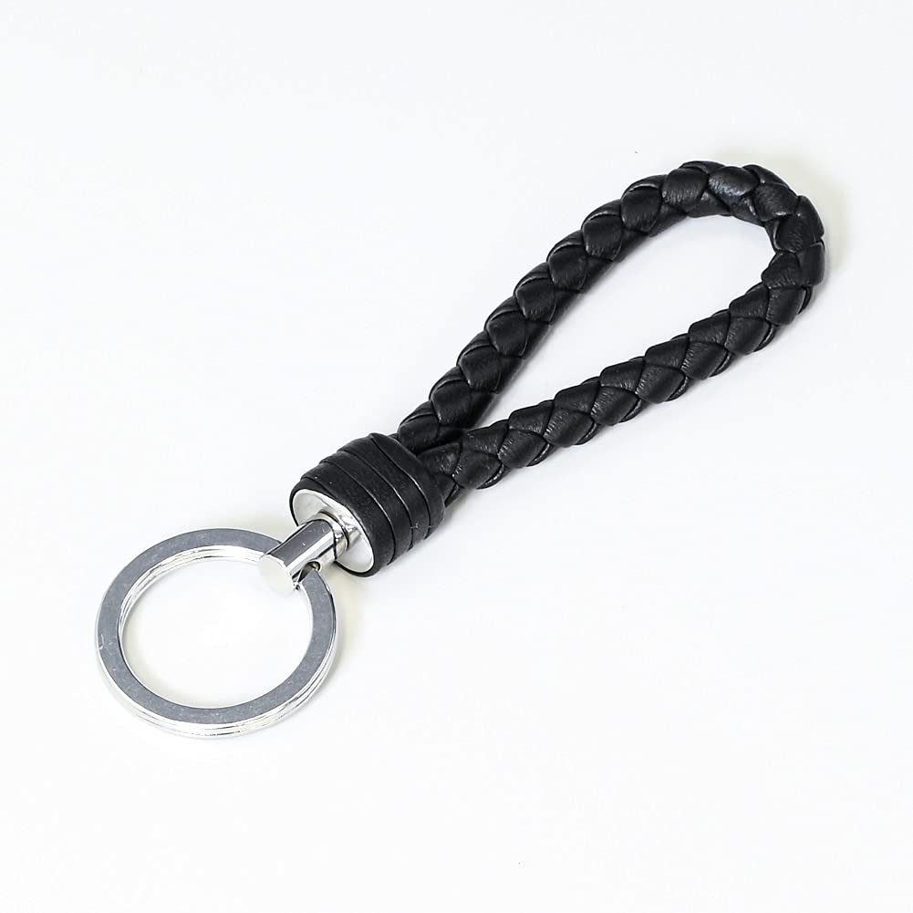 BOTTEGA VENETA ブラックレザー キーホルダー　お値下げ不可 Amazon.co.jp: ボッテガヴェネタ BOTTEGA VENETA キーリング ロゴ刻印