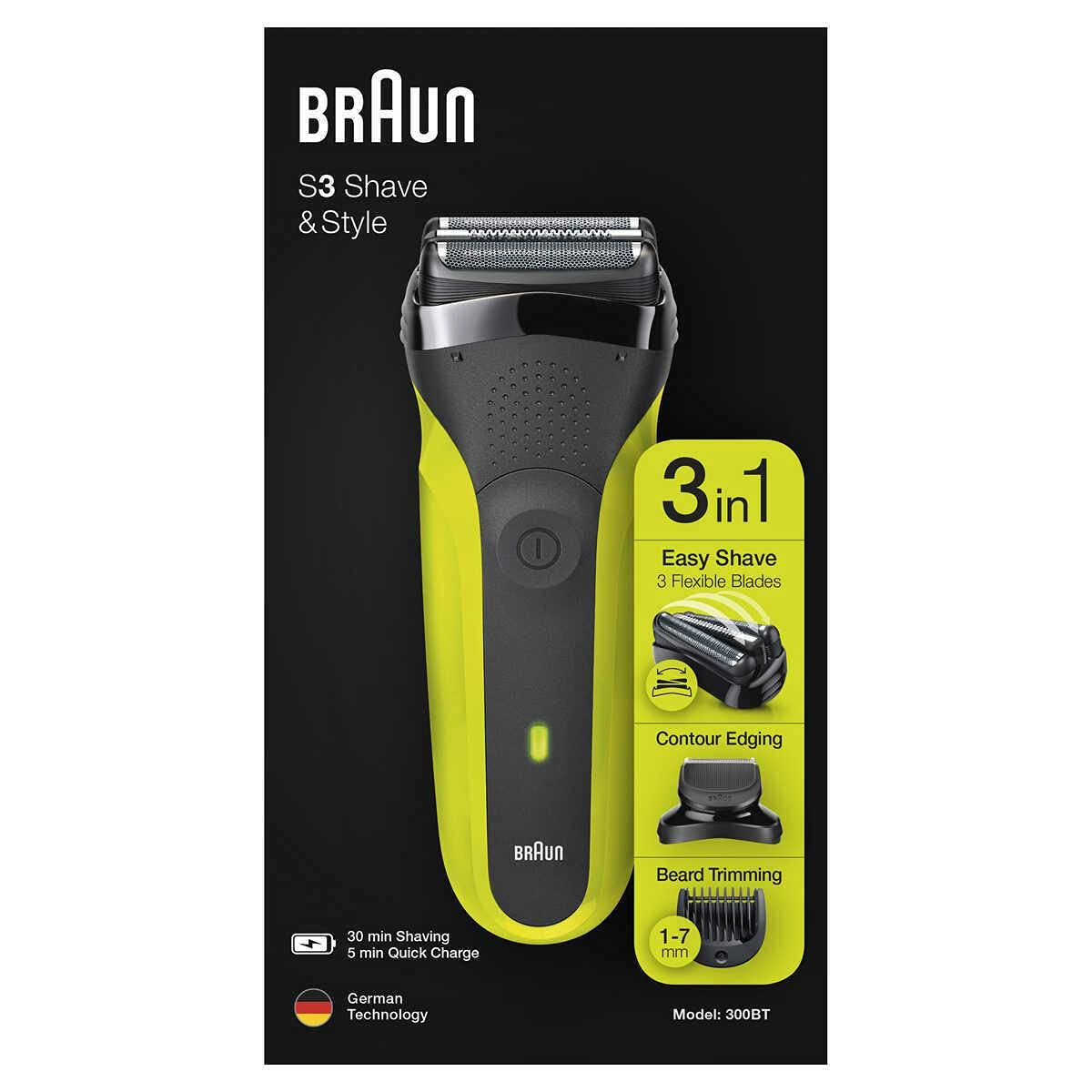 AFEITA BRAUN 300BT