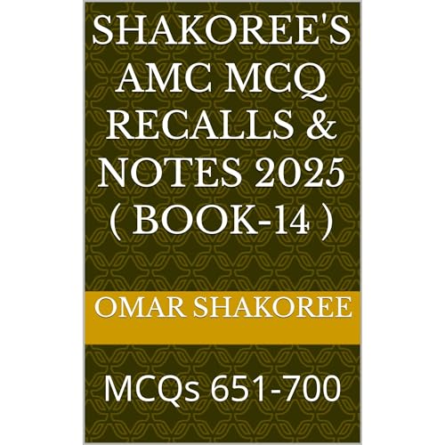 Shakoree's AMC MCQ Recalls &amp;amp; notes 2025 ( Book-14 ) by Omar Shakoree episode artwork