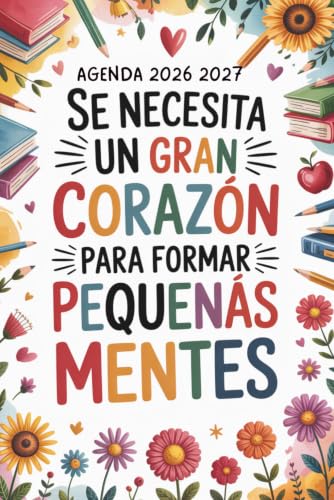 Agenda Profesora 2026 2027: Regalos Originales Para Profesores | Elegante Planificador Semanal Para Profes