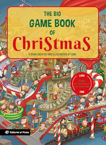 Imagen de The Big Game Book of Christmas Libros para niños en inglés: Un cuento en INGLÉS con 3 niveles de juego