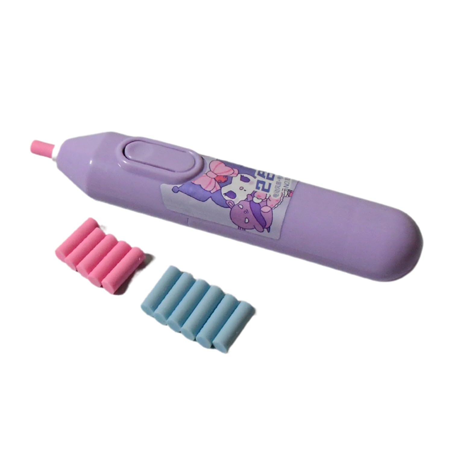 Mclear Erasers for Kids Automatic Pencil Eraser Battery Operated with 12 Eraser Refills Head for School & Office, Stationery Gift for Kids, Erasers for Kids, Battery not Included - (Pack of 1) (B0DGD81MDX) Amazon Price History, Amazon Price Tracker