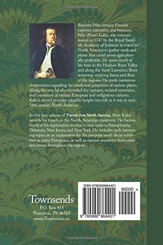 Travels Into North America, Volume 1
