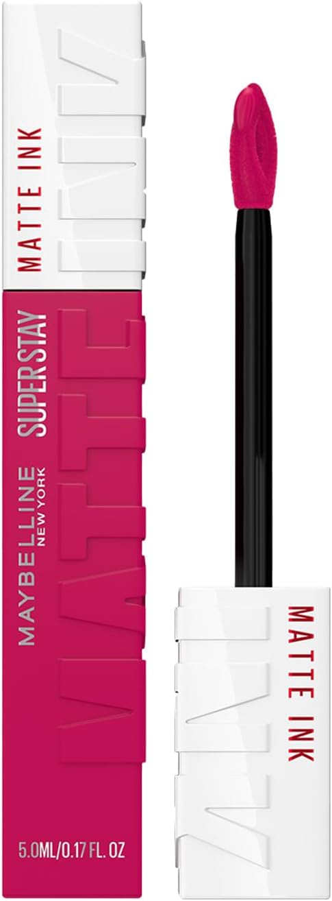 Maybelline New York SuperStay Matte Ink Liquid Lipstick - 120 Artist, Highly pigmented, Transfer Proof & Fade Proof. Maybelline New York SuperStay Matte Ink Liquid Lipstick Lasts Up To 16 Hour | 5ml