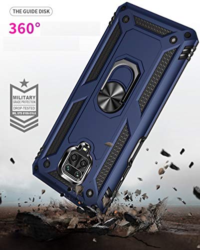 Image of Back Cover for Redmi Note 9 Pro / Redmi Note 9 Pro Max / Poco m2 Pro (Silicone ; Carbon Fiber ; Rubber|Red)