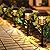 LETMY Solar Pathway Lights Outdoor, 8 Pack Bright Solar Lights Outdoor, IP65 Waterproof Auto On/Off Solar Garden Lights Solar Powered Landscape Lighting for Yard Patio Walkway Driveway