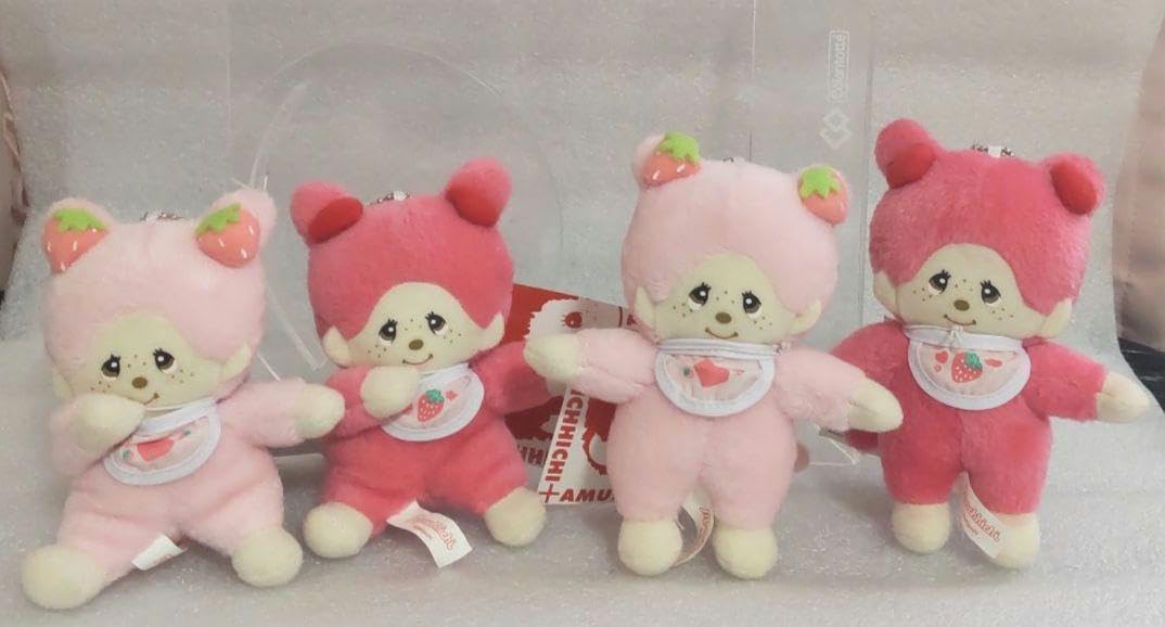 Amazon.co.jp: ストロベリーハートモンチッチ マスコット 全4種