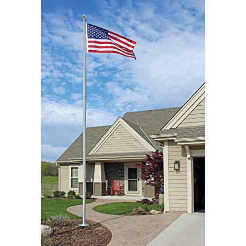Eder Flag - SS20 20-Foot Sectional Special Budget Series Flagpole - Easy to Install - All...