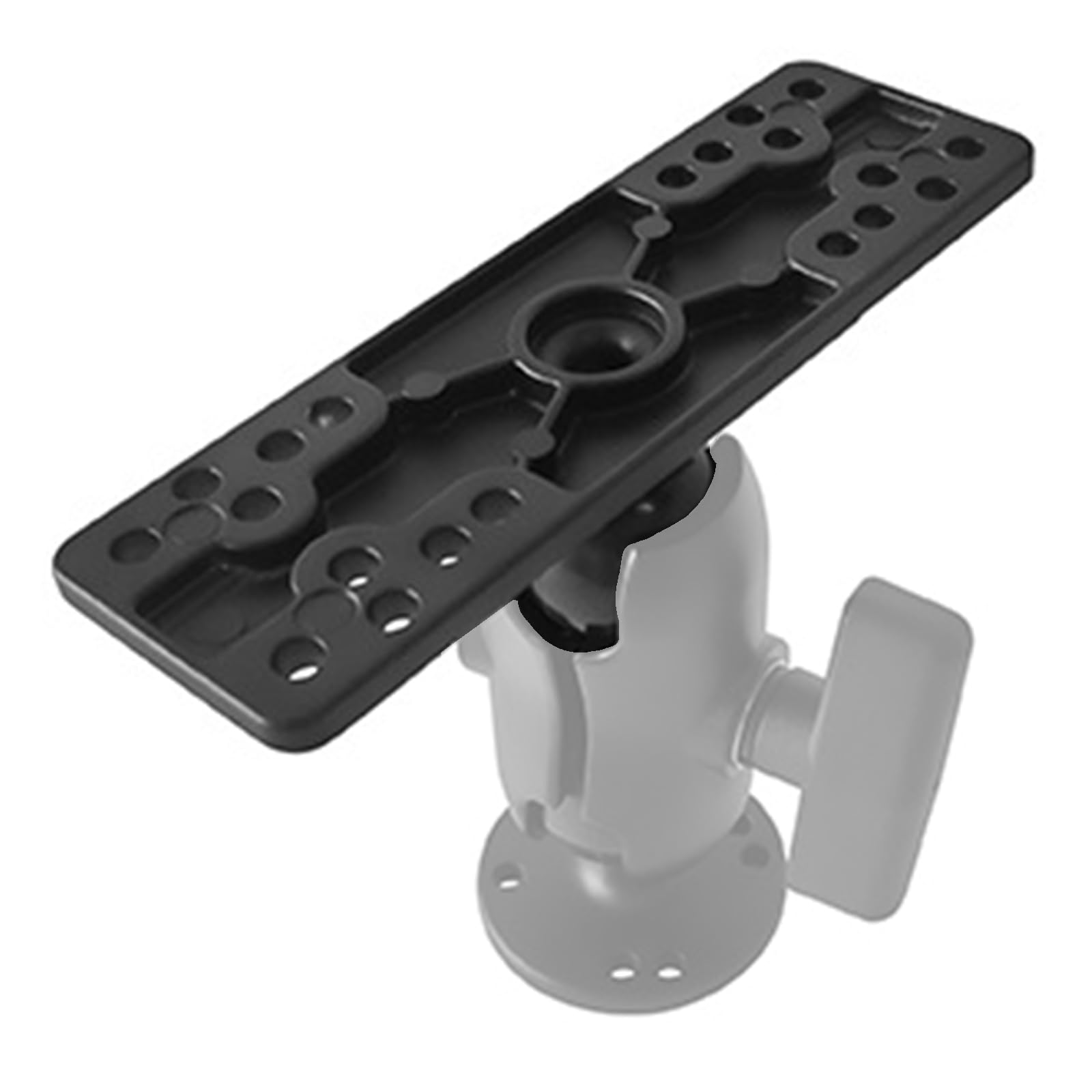 Yazhuq Universals 1.5inch Ball Mount Aluminum Fish Finders Brackets For Marine GPSs Units And Devices