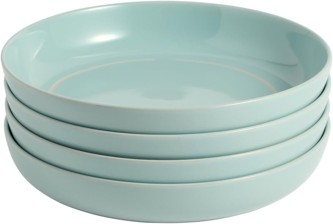 Tilly Ramsay x Royal Doulton Bowl 23cm 9.1in Blue Set of 4, Microwave/Dishwasher-safe