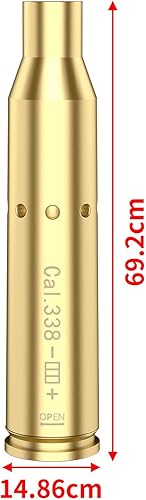 Miniatura 9 de Tipfun Vista de diámetro de 2230.354 in0.300 x 1.535 in30-06 .270.243 .3080.256 in.4512ga357mag38spl mira láser de punto rojo con baterías