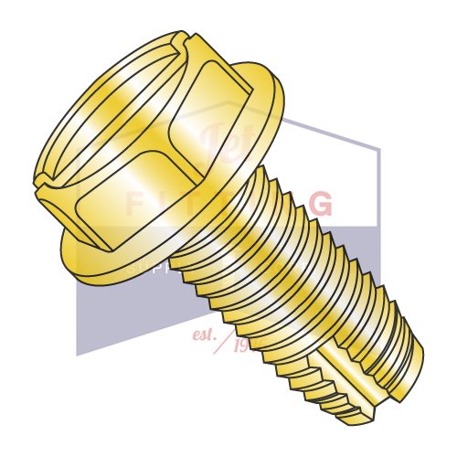 1032X1/2 Type 1 Thread Cutting Screws Slotted Hex Washers Head