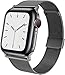 Produktbild Restey Ersatzarmband kompatibel mit Apple Watch Armband 38mm 40mm 42mm 44mm, Metall Edelstahl Ersatz Armband kompatibel mit iWatch Serie 6/SE/5/4/3/2/1 (38/40mm, Schwarz)