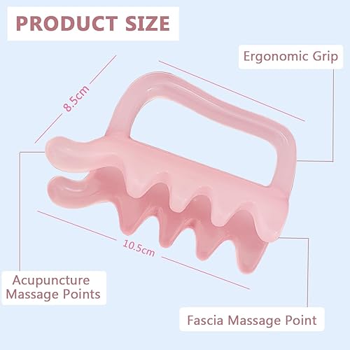 Miniatura 8 de Herramienta de masaje para la celulitis, puntos de activación, herramienta de liberación miofascial para cuello, hombro, espalda, masajeador