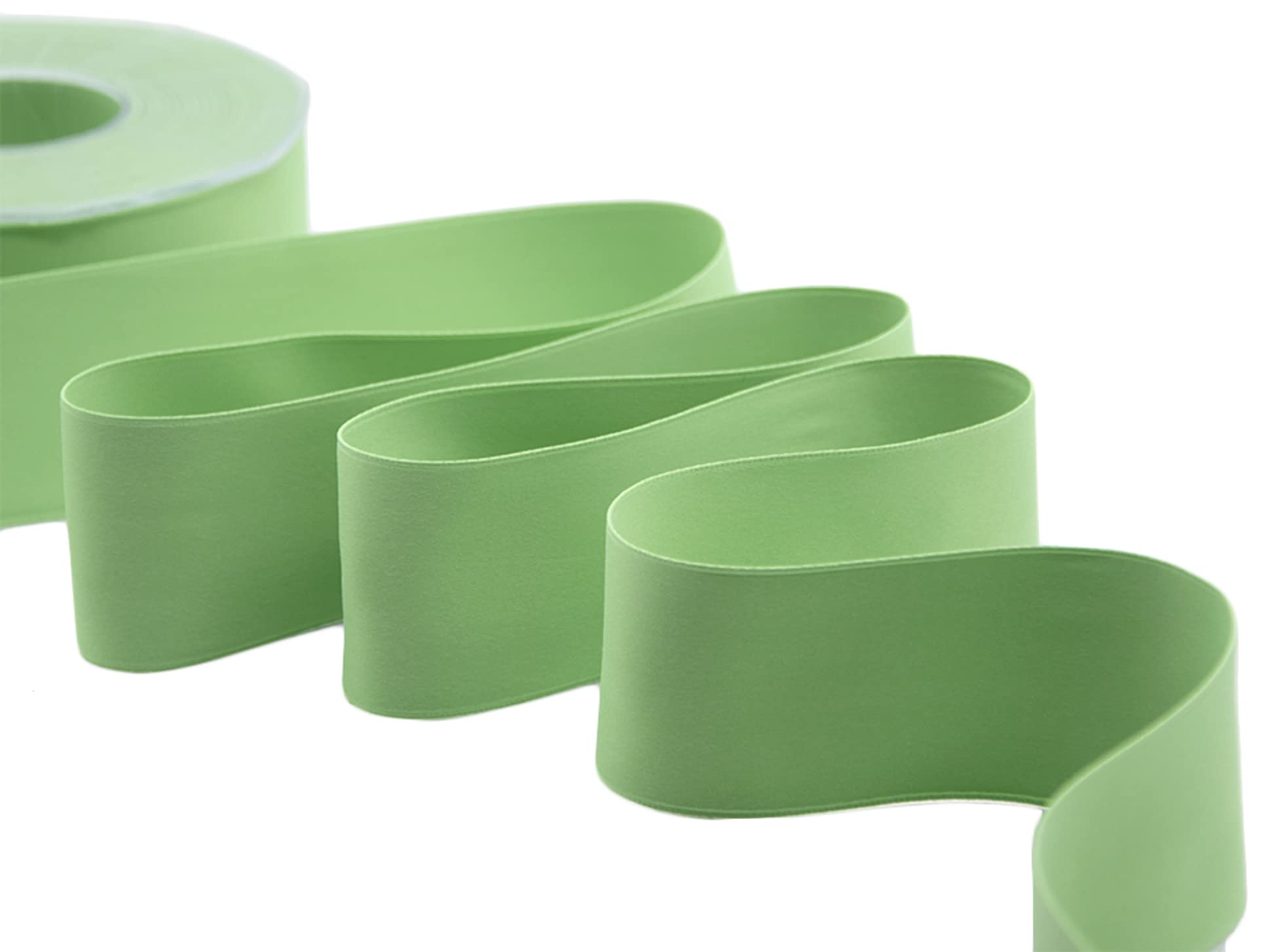 Furlanis Ribbon, Silk, Apple Green, 40 mm x 20 m