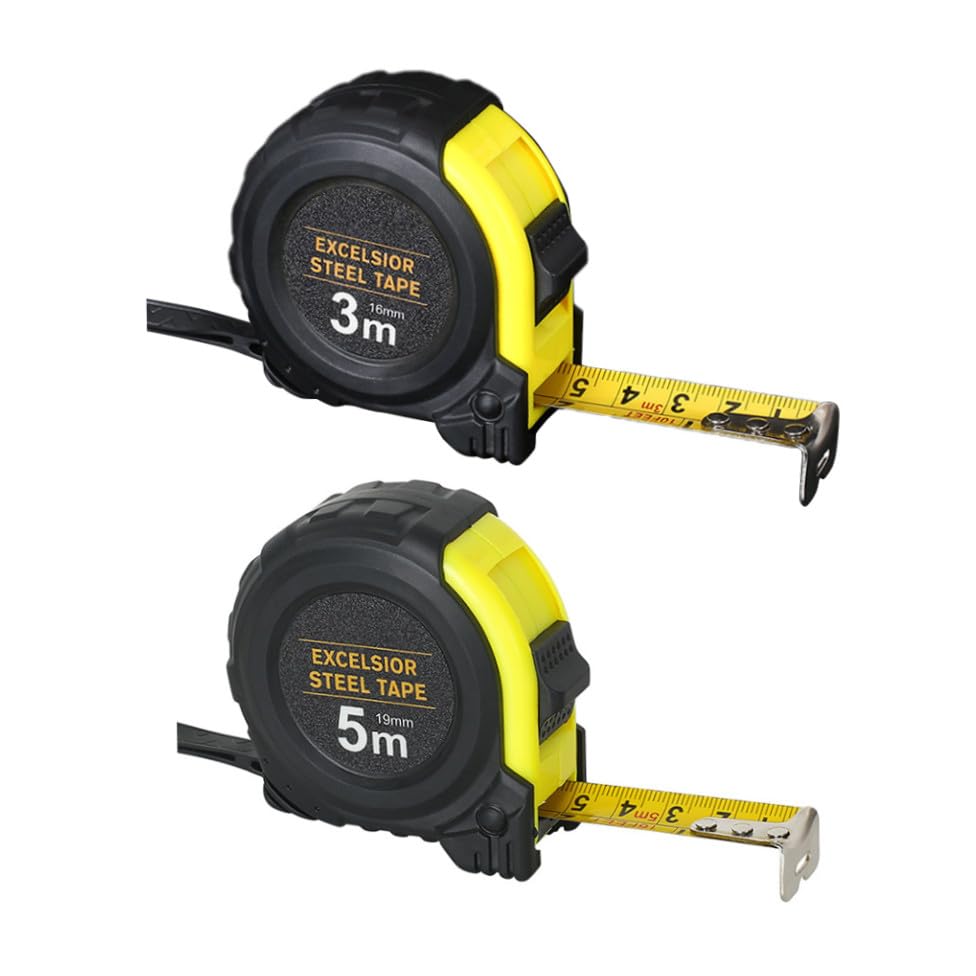 Angoily Juego de 2 Cintas Métricas Digitales 5m y 3m miniatura 7