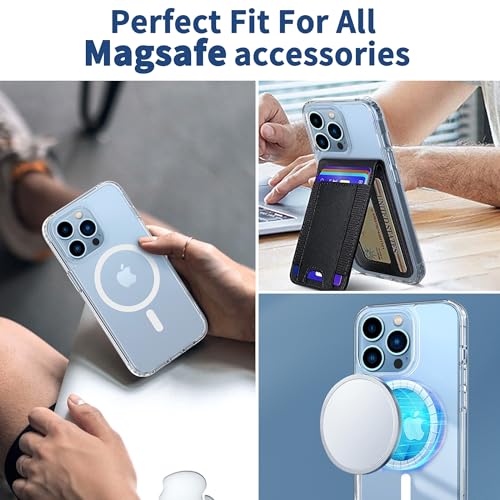 Image of CACOE Magnetic Case for iPhone 13 Pro 6.1 inch, Clear