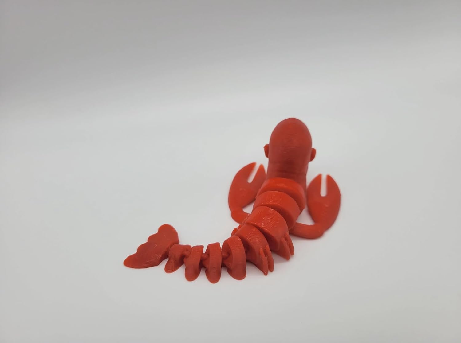 The Rock Lobster Fidget | Rockster | Articulated Lobster | Dwayne Lobster | The Rock Fidget Toy | Funny Fidget Toy | Desk Companion (4 Inch)