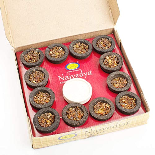 Gobelets Om Shanthi Navin en lot de 3 pièces Naivedya Jambo de qualité - 3