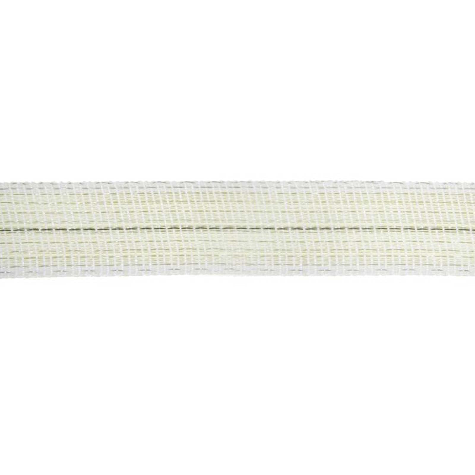 Agrarzone Taśma ogrodzeniowa Classic 1000 m, 40 mm, biała, drabina Niro 9 x 0,20 + 4 x 0,30 do wysokiej przewodności ogrodzenia elektrycznego, sprawdzona taśma szeroka do ogrodzenia koni, kucyków i zwierząt domowych
