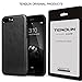 TENDLIN iPhone 7 Plus Case iPhone 8 Plus Case Premium Leather Outside and Flexible TPU Silicone Hybrid Slim Case for iPhone 7 Plus and iPhone 8 Plus (Black)