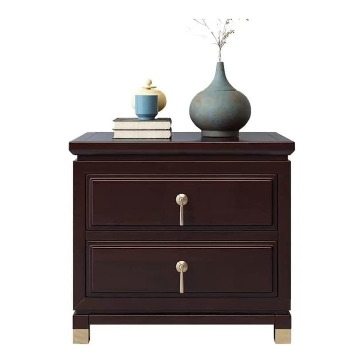 Tiroir de rangement en bois pour table de chevet et meuble de nuit 48 cm