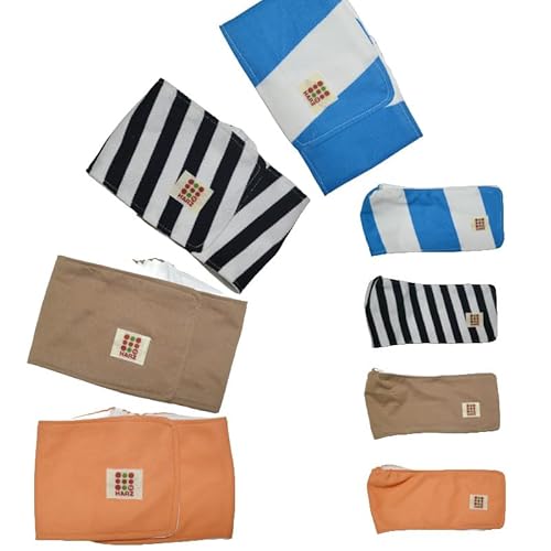 Hazrth ハーズ マナーベルト 初心者用 柔らかニット ギャザー入り メッシュ ニット マナーバンド 犬服 マナーウェアー 犬のマナーベルト 1枚 (パープル, XS)