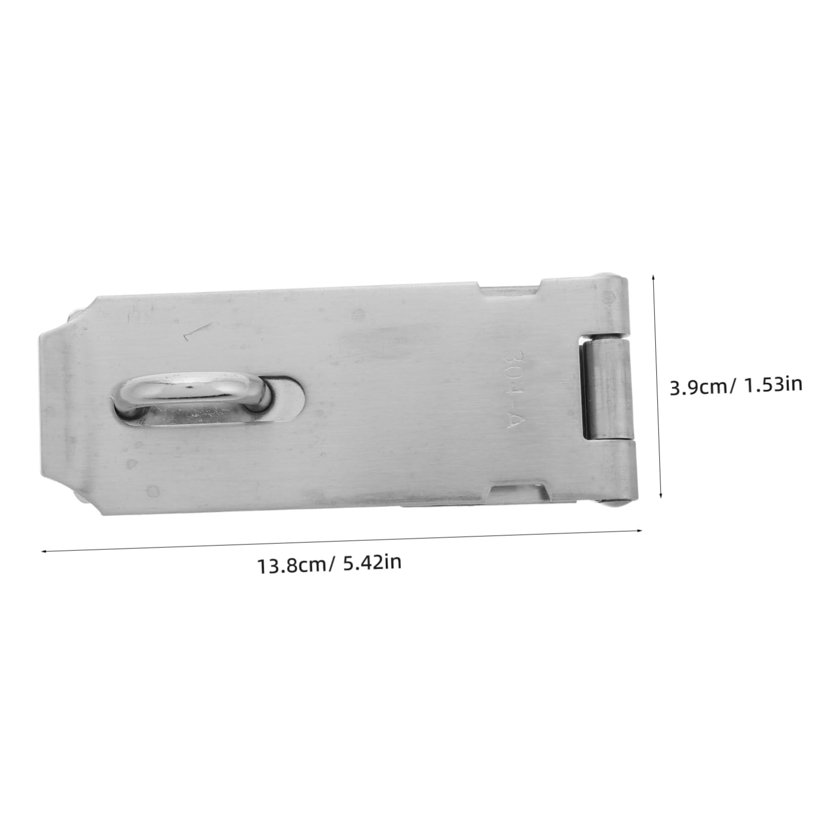 DOITOOL Secure Your Property Safety Door Lock Latch Stainless Steel Hasp for Barn Closet Easy Mounting