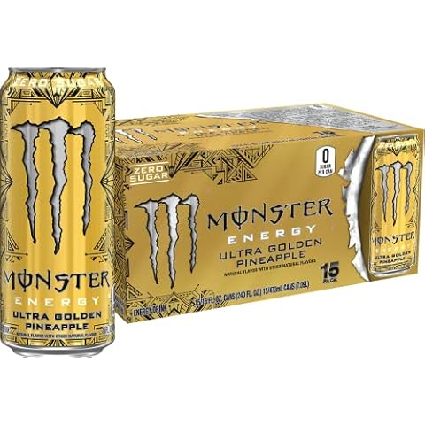 Monster Energy Ultra Golden Pineapple Cover