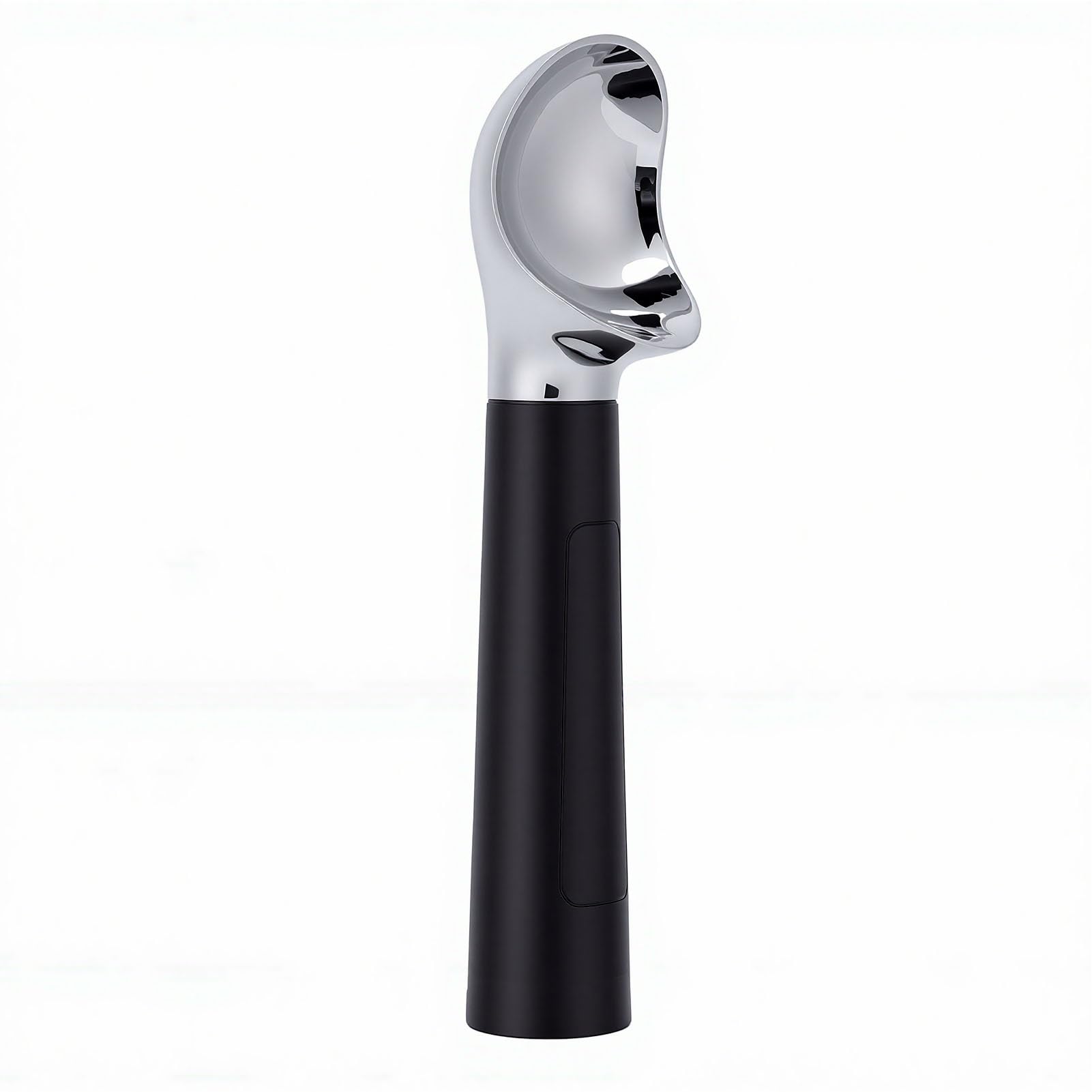 Keenso Cuillère à Glace Chauffante, Cuillère à Glace électrique en Acier Inoxydable avec Batterie Rechargeable de 2000 MAh, à Automatique à Chauffage Rapide avec Affichage de la Batterie pour les
