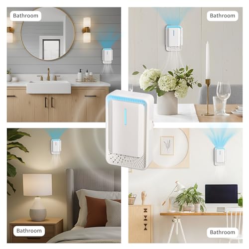 Purificador de aire compacto con filtro y generador de iones miniatura 7