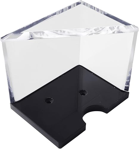 GSE Games & Sports Expert Bandejas acrílicas de desechos, bandejas de grado casino para blackjack, puente, cartas (capacidad para 4 barajas de